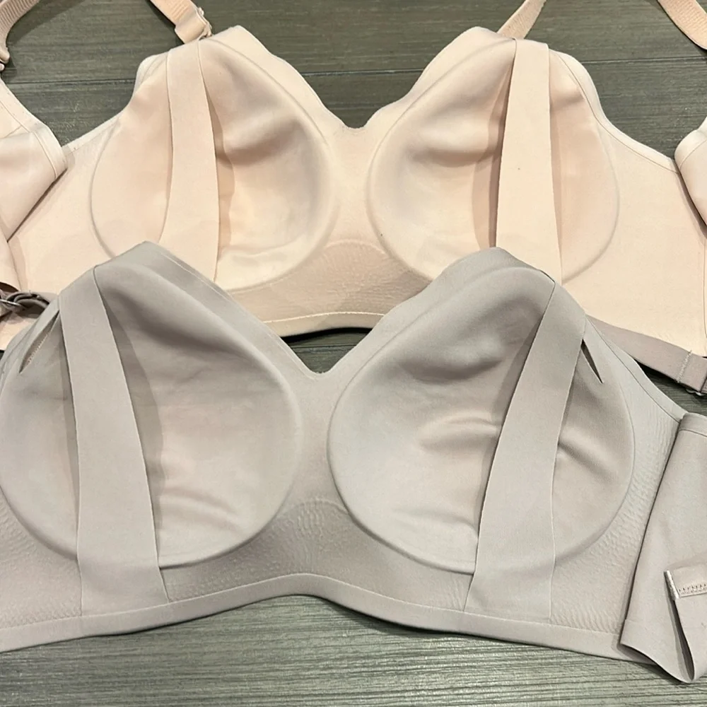 (2) MomCozy Nursing Bras XL